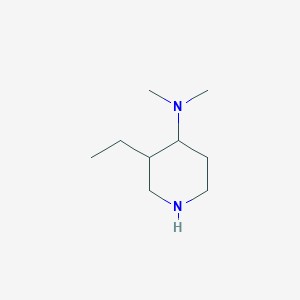 4-Dimethylamino-3-ethylpiperidine