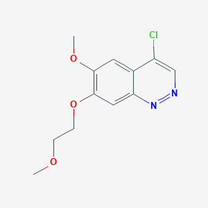 4-Chloro-6-methoxy-7-(2-methoxyethoxy)cinnoline