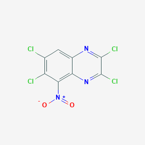 2,3,6,7-Tetrachloro-5-nitro-quinoxaline