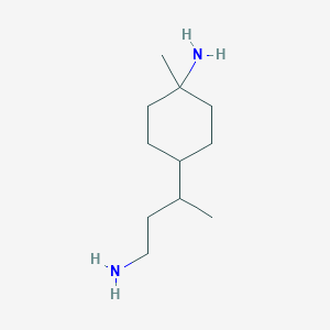 1-Amino-1-methyl-4-(4-aminobut-2-yl)cyclohexane