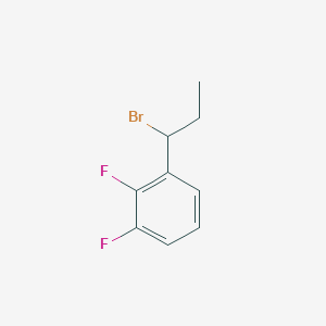 Rac-1-(1-bromo-propyl)-2,3-difluoro-benzene