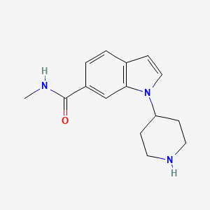 1-(piperidin-4-yl)-N-methyl-1H-indole-6-carboxamide