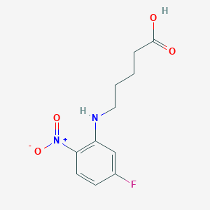 5-(3-Fluoro-6-nitrophenyl)aminovaleric acid