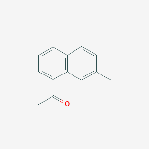 molecular formula C13H12O B8313752 1-(7-methylnaphthalen-1-yl)ethan-1-one 