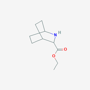 molecular formula C10H17NO2 B8313753 Ethyl 2-azabicyclo[2.2.2]octane-3-carboxylate 