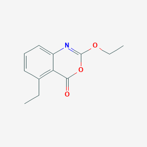 molecular formula C12H13NO3 B8313879 2-Ethoxy-5-ethyl-3,1-benzoxazin-4-one 