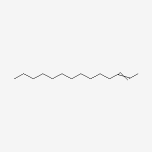 molecular formula C14H28 B8313900 2-Tetradecene CAS No. 26952-13-6