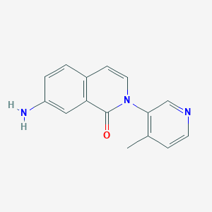 7-Amino-2-(4-methyl-pyridin-3-yl)-2H-isoquinolin-1-one