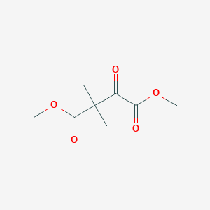 molecular formula C8H12O5 B8313943 dimethyl 2,2-dimethyl-3-oxosuccinate 