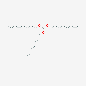 molecular formula C24H51AlO3 B083141 1-Octanol, aluminum salt CAS No. 14624-13-6