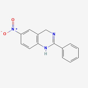 2-Phenyl-6-nitro-3,4-dihydroquinazoline