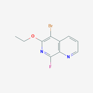 5-Bromo-6-ethoxy-8-fluoro-1,7-naphthyridine