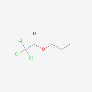 molecular formula C5H7Cl3O2 B083142 n-Propyl trichloroacetate CAS No. 13313-91-2