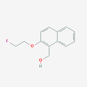 2-(2-Fluoroethoxy)-1-hydroxymethylnaphthalene