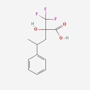 2-Hydroxy-4-phenyl-2-trifluoromethylpentanoic acid
