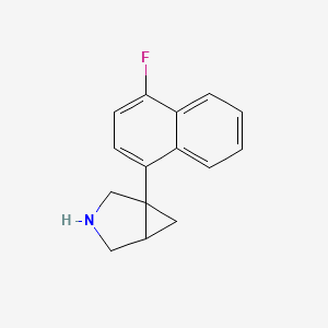 1-(4-Fluoronaphthalen-1-yl)-3-azabicyclo[3.1.0]hexane