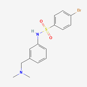 4-Bromo-N-(3-((dimethylamino)methyl)phenyl)benzenesulfonamide