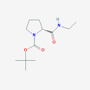tert-butyl (2R)-2-(ethylcarbamoyl)pyrrolidine-1-carboxylate