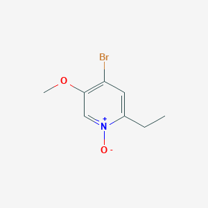 4-Bromo-2-ethyl-5-methoxy-pyridine 1-oxide