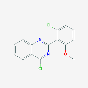 4-Chloro-2-(2-chloro-6-methoxyphenyl)quinazoline