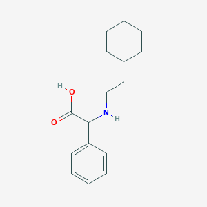 2-Cyclohexylethylaminophenylacetic acid