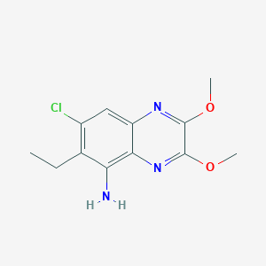 5-Amino-7-chloro-6-ethyl-2,3-dimethoxyquinoxaline