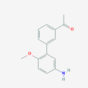(5'-Amino-2'-methoxy-biphenyl-3-yl)-ethanone
