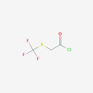 [(Trifluoromethyl)sulfanyl]acetyl chloride