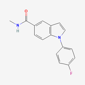 1-(4-Fluorophenyl)-N-methyl-1H-indole-5-carboxamide