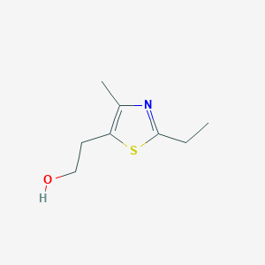 molecular formula C8H13NOS B8315219 2-(2-Ethyl-4-methyl-thiazol-5-yl)-ethanol 
