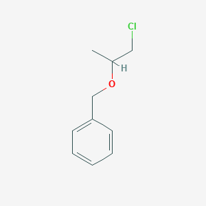 molecular formula C10H13ClO B8315232 2-Benzyloxy-1-chloropropane 