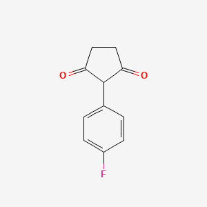 2-(4-Fluorophenyl)-1,3-cyclopentanedione