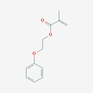 molecular formula C12H14O3 B083153 2-Phenoxyethyl methacrylate CAS No. 10595-06-9