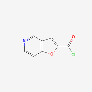 molecular formula C8H4ClNO2 B8315587 Furo[3,2-c]pyridine-2-carbonyl chloride 