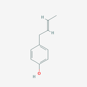 molecular formula C10H12O B083157 4-(2-Butenyl)phenol CAS No. 13037-71-3