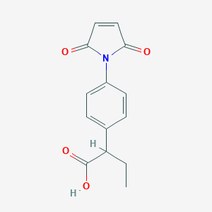 molecular formula C14H13NO4 B008316 4-N-Maleimidophenyl butanoic acid CAS No. 100072-54-6