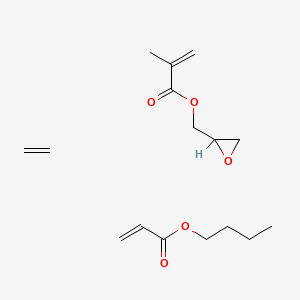 molecular formula C16H26O5 B8316170 Ethylene n-butylacrylate glycidyl methacrylate 