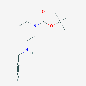 N-tert-butoxycarbonyl-N-isopropyl-N'-prop-2-ynyl-ethane-1,2-diamine