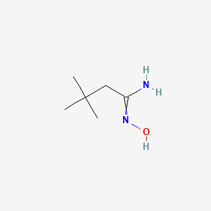 molecular formula C6H14N2O B8316406 t-Butylacetamidoxime 
