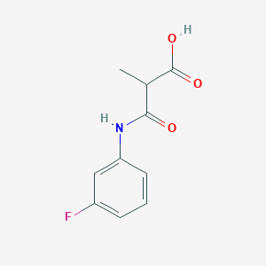 3-(3-Fluorophenylamino)-2-methyl-3-oxopropanoic acid