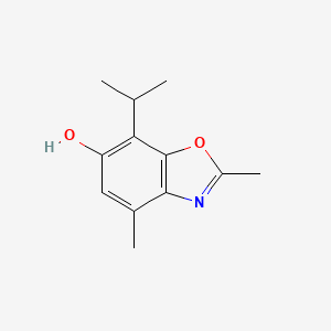 7-Isopropyl-2,4-dimethyl-benzooxazol-6-ol