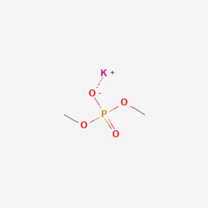 molecular formula C2H6KO4P B8316602 Potassium dimethyl phosphate 