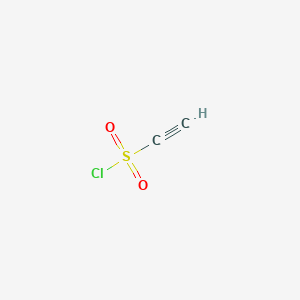 molecular formula C2HClO2S B8316683 Ethynylsulfonyl chloride 