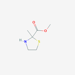 2-Methylthiazolidine-2-carboxylic acid methyl ester
