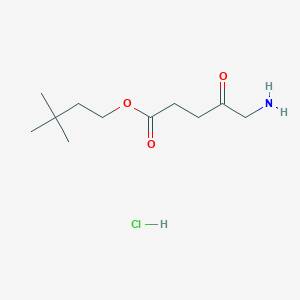 3,3-Dimethyl-1-butyl 5-amino-4-oxopentanoate Hydrochloride