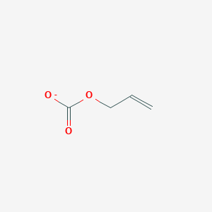 molecular formula C4H5O3- B8316745 (Carbonic acid allyl)anion 