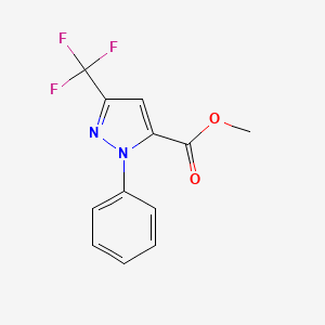 5-Methoxycarbonyl-1-phenyl-3-trifluoromethylpyrazole