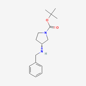 (R)-3-benzylaminopyrrolidine-1-carboxylic acid tert-butyl ester