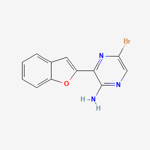 3-(1-Benzofuran-2-yl)-5-bromopyrazin-2-amine