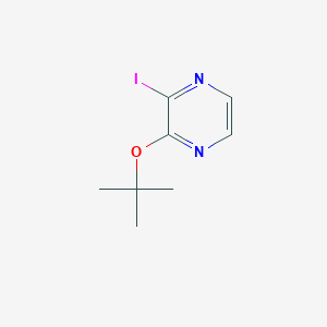 2-t-Butoxy-3-iodopyrazine